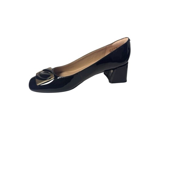 CLARKS NYTA 45 JAZZ HEELS WOMEN SHOES BLACK SIZE 8.5 EUC FAST SHIPPING - Picture 12 of 16